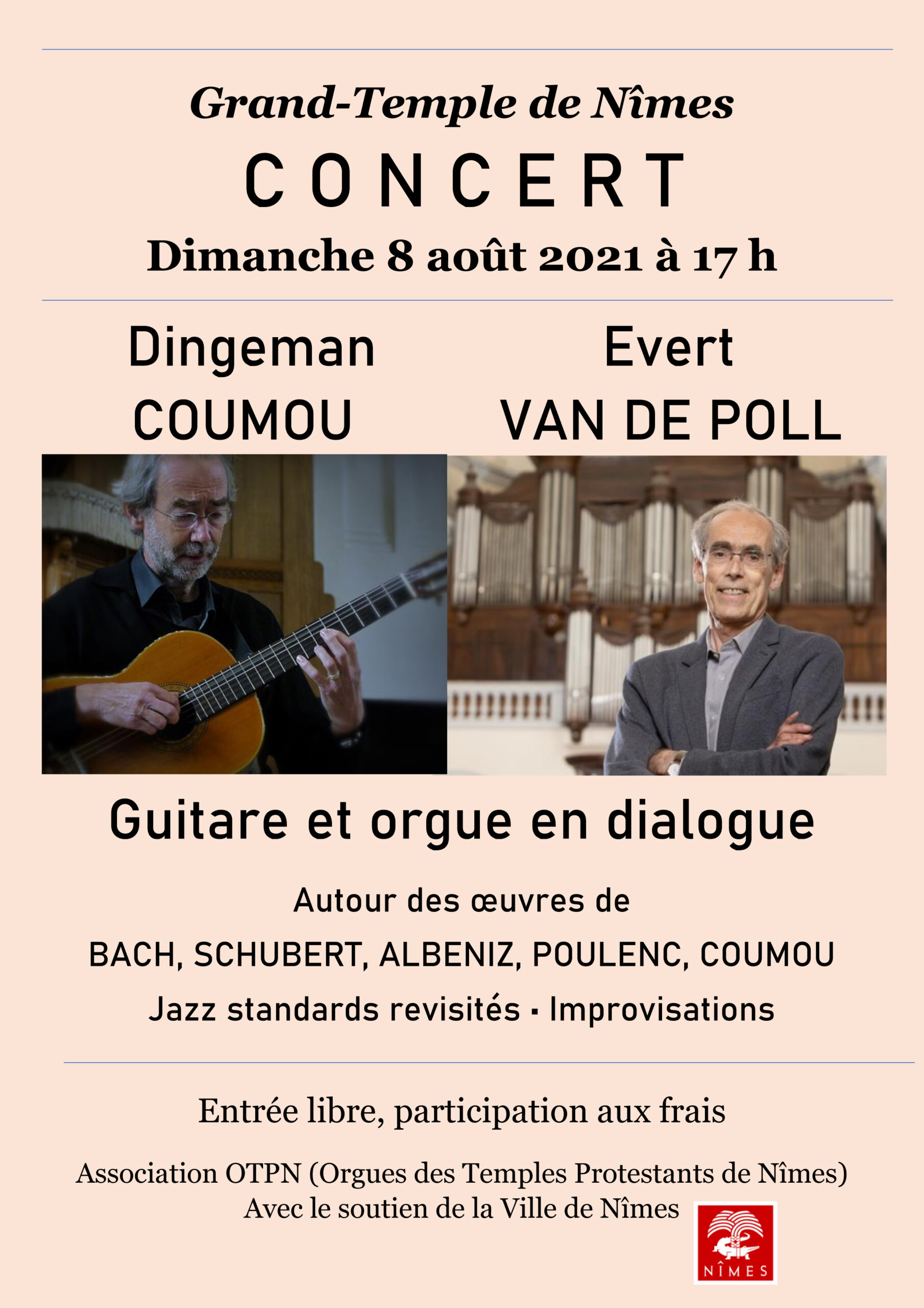 guitare et orgue en dialogue